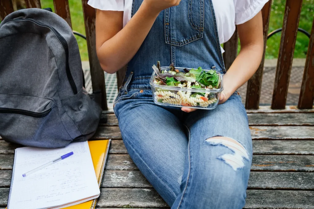 alimentación saludable con presupuesto de estudiante